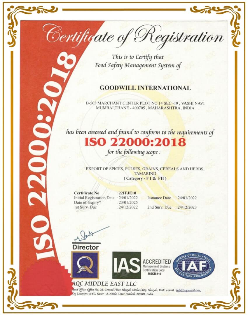 ISO CERTIFICATE