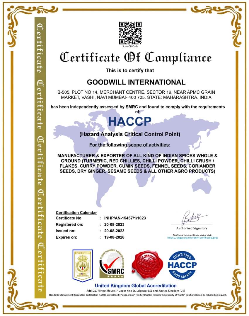 GOODWILL HACCP 2023